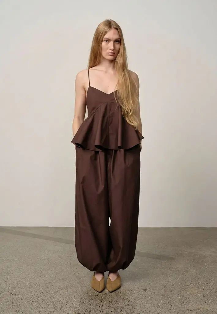 Birgitte Herskind Edit Top - Coffee Brown