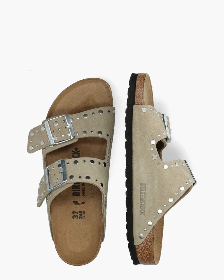 Birkenstock Arizona Rivet - Taupe