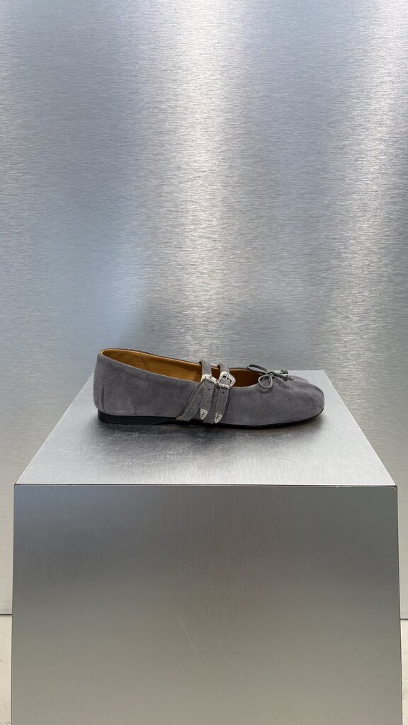 Posa Vita Ballerina Western - Suede Ash