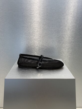 Posa Baletto Mesh - Patent Black