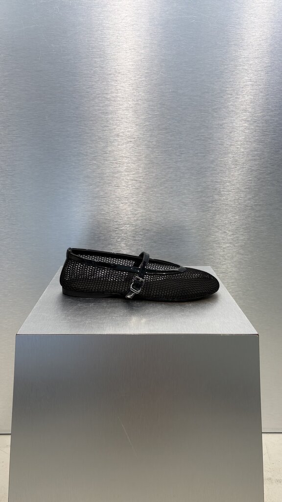 Posa Baletto Mesh - Patent Black
