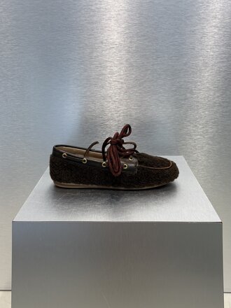 Posa Boat Loafer Alpina - Coffee/Dark Brown