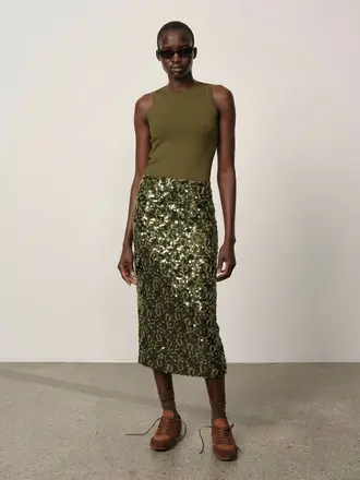 Birgitte Herskind Anda Skirt - Calla Green