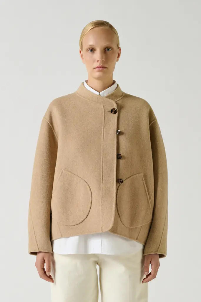 Soeur Windsor Jacket - Beige Chine