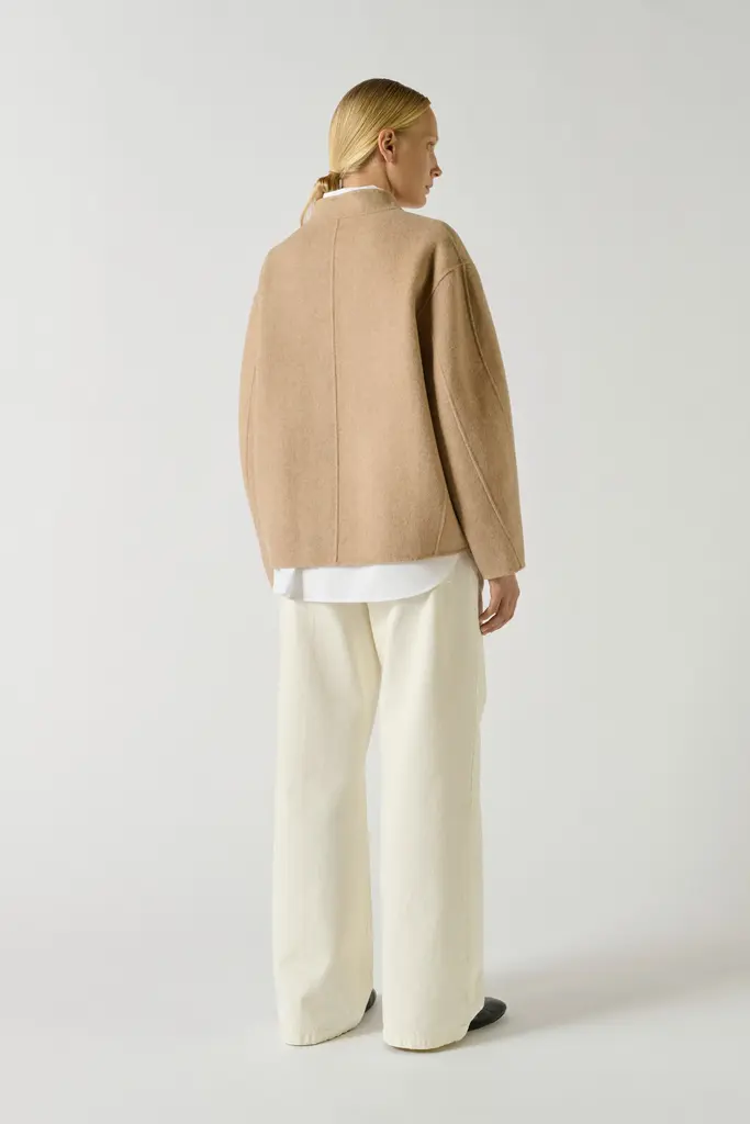 Soeur Windsor Jacket - Beige Chine