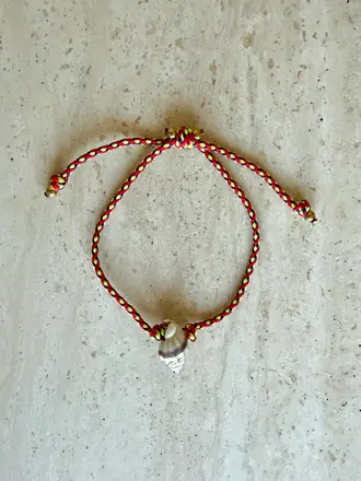Pair A Dice Shell Crush Bracelet - Spicy Mix