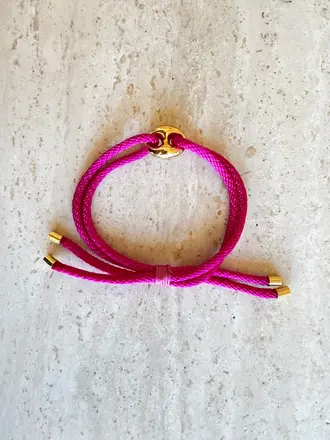 Pair A Dice Bean Bracelet Mini - Pink