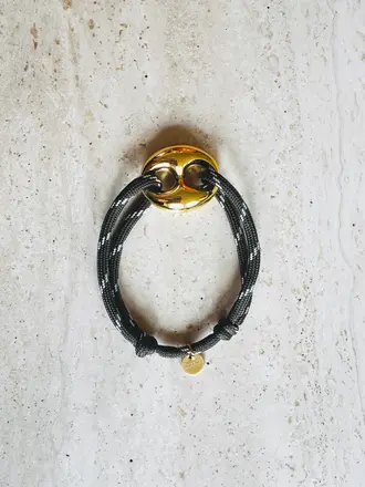 Pair A Dice Bean Bracelet Small -Military
