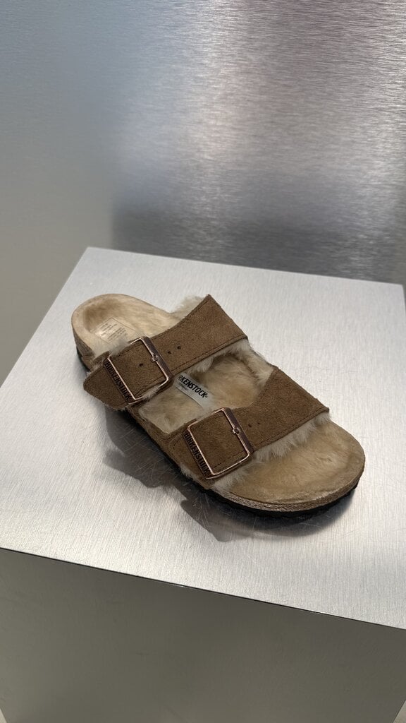 Birkenstock Arizona shearling - Tea