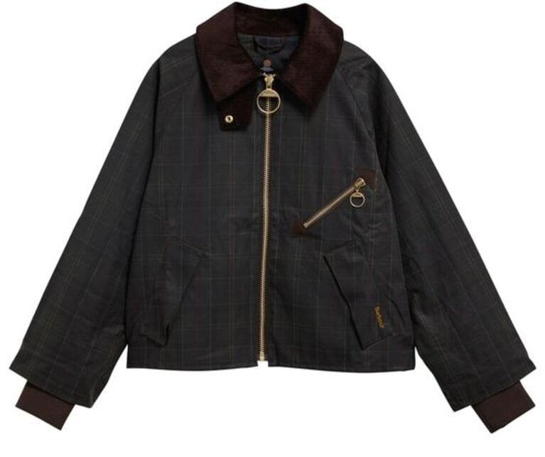 Barbour Arlene jacket - Checked wax
