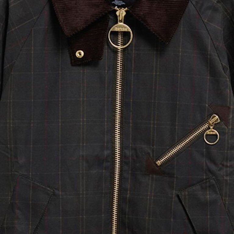 Barbour Arlene jacket - Checked wax