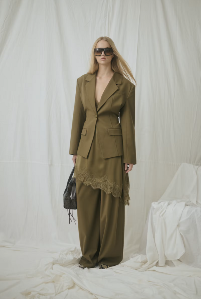 Gestuz Olivia pants - Military Olive