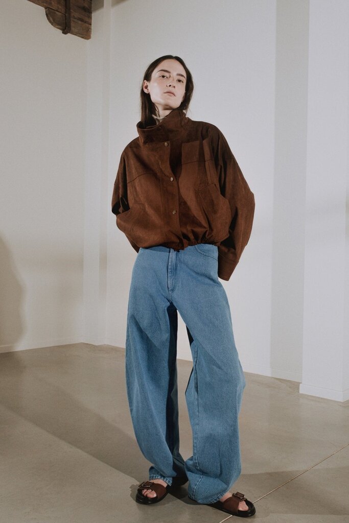 Rhune Grace balloon pants - Mid blue