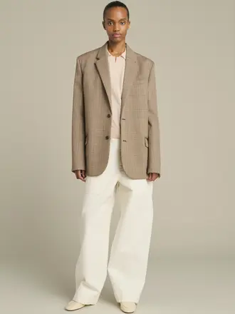 Soeur Hermose blazer - Marron/ beige