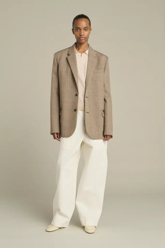 Soeur Hermose blazer - Marron/ beige