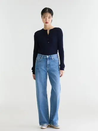 Bellerose Kia Jeans - Used Mid Blue