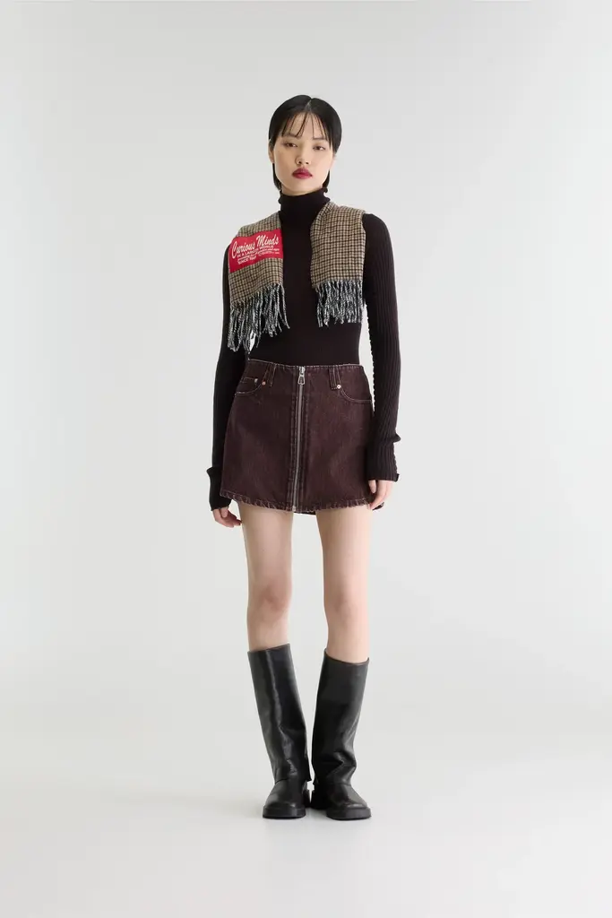 Bellerose Pulla Skirt - Burgundy Stone