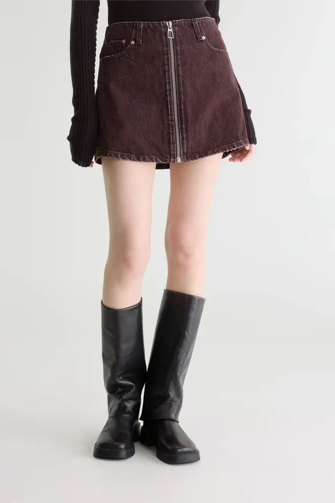 Bellerose Pulla Skirt - Burgundy Stone