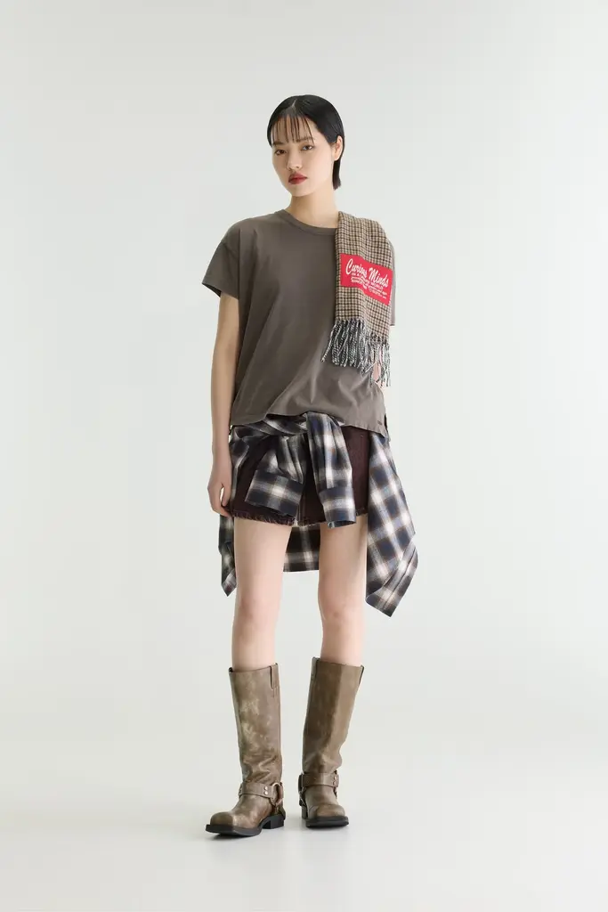 Bellerose Felia T-shirt - Dark roast