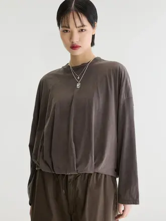 Bellerose Flames T-shirt -  Dark roast