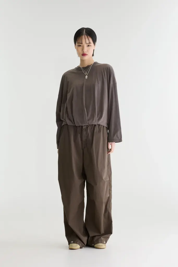 Bellerose Flames T-shirt -  Dark roast