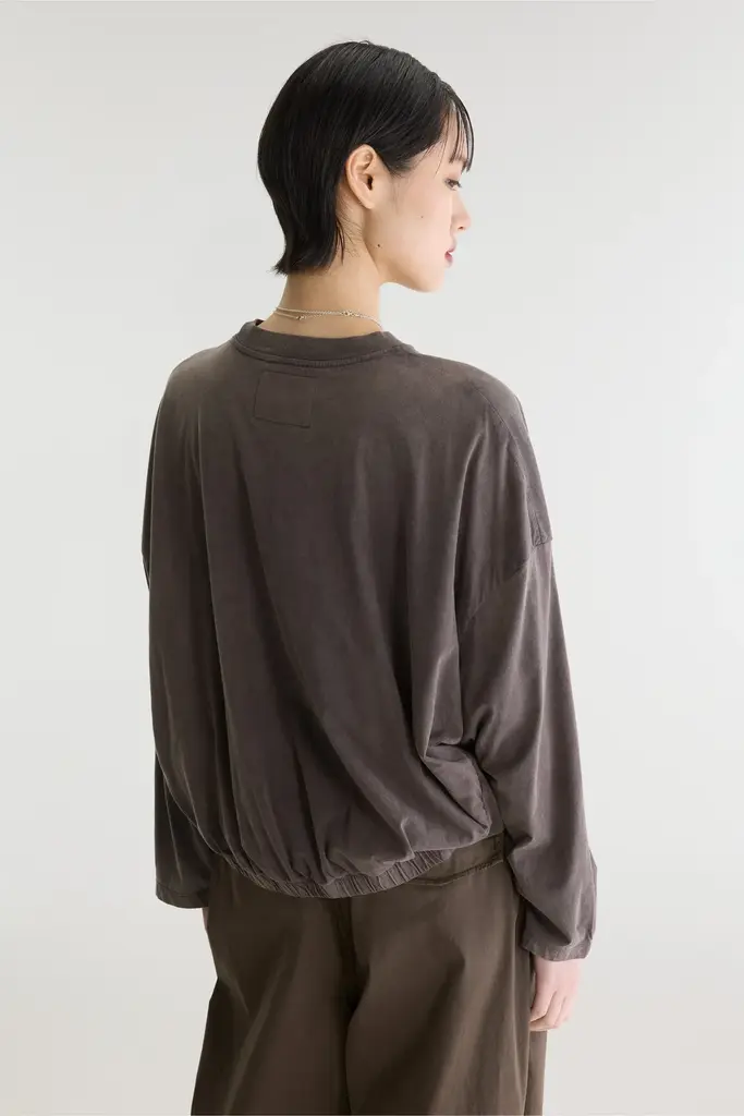 Bellerose Flames T-shirt -  Dark roast