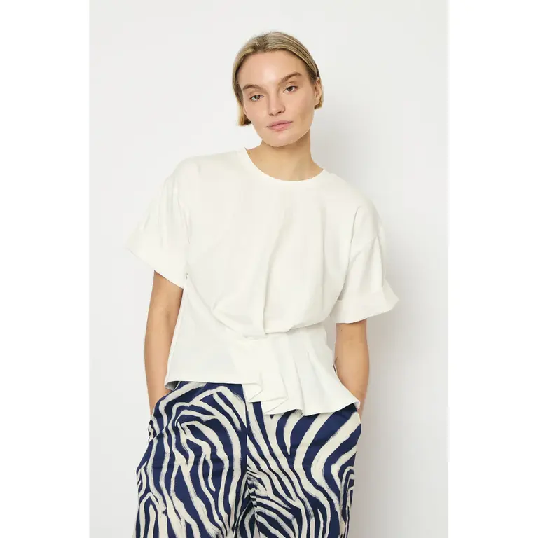 RE/BORN Gabriëlle t-shirt - Offwhite