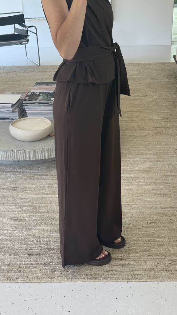 RE/BORN Kate pants - Chocolate