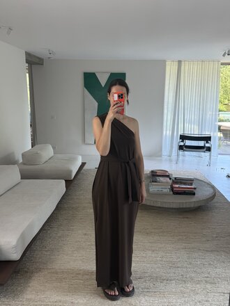RE/BORN Due Dress - Chocolate