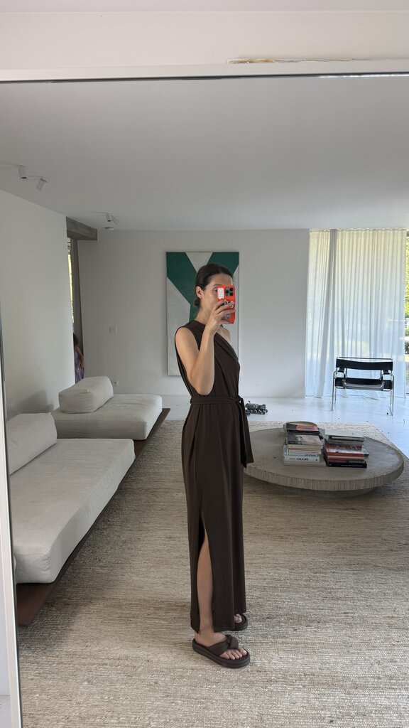 RE/BORN Due Dress - Chocolate
