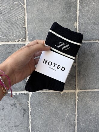 NOTED Logo Socks - Navy