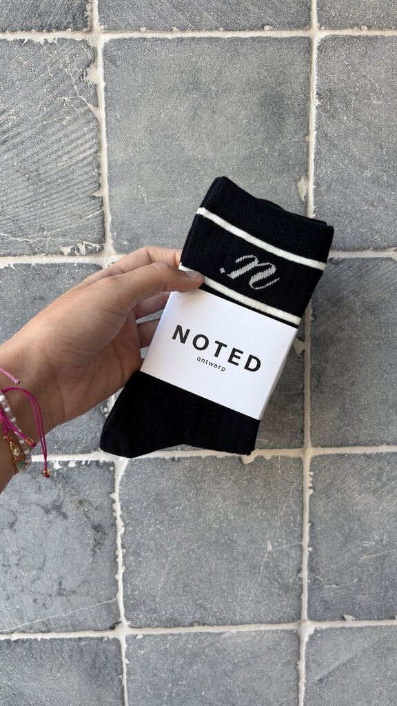 NOTED Logo Socks - Navy