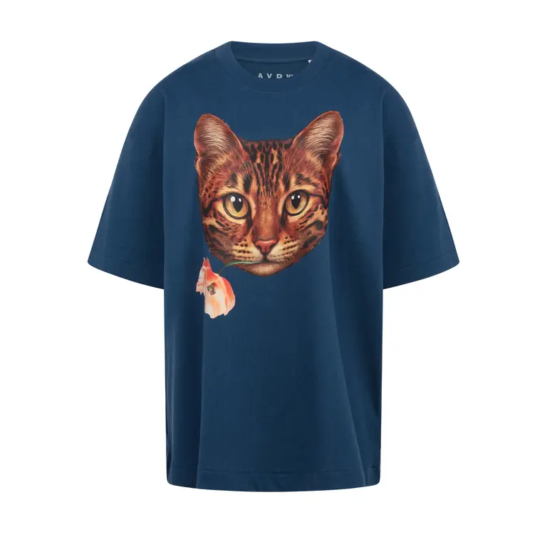 AVDW Catty T-shirt - Blue