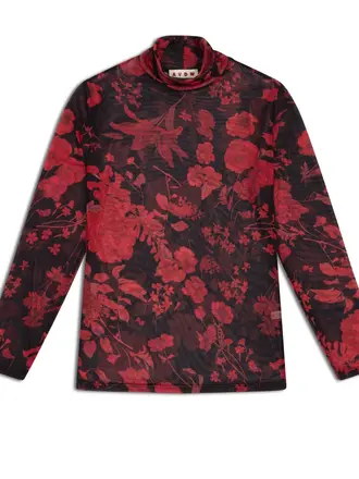 AVDW Olga Mesh Top - Red
