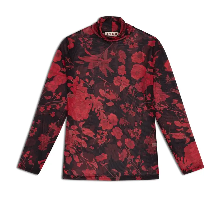 AVDW Olga Mesh Top - Red