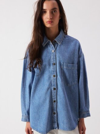 American Vintage Joybird Shirt - Authentique Stone