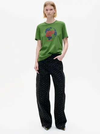 Baum und Pferdgarten Napolen Pants - Black Petite Flower