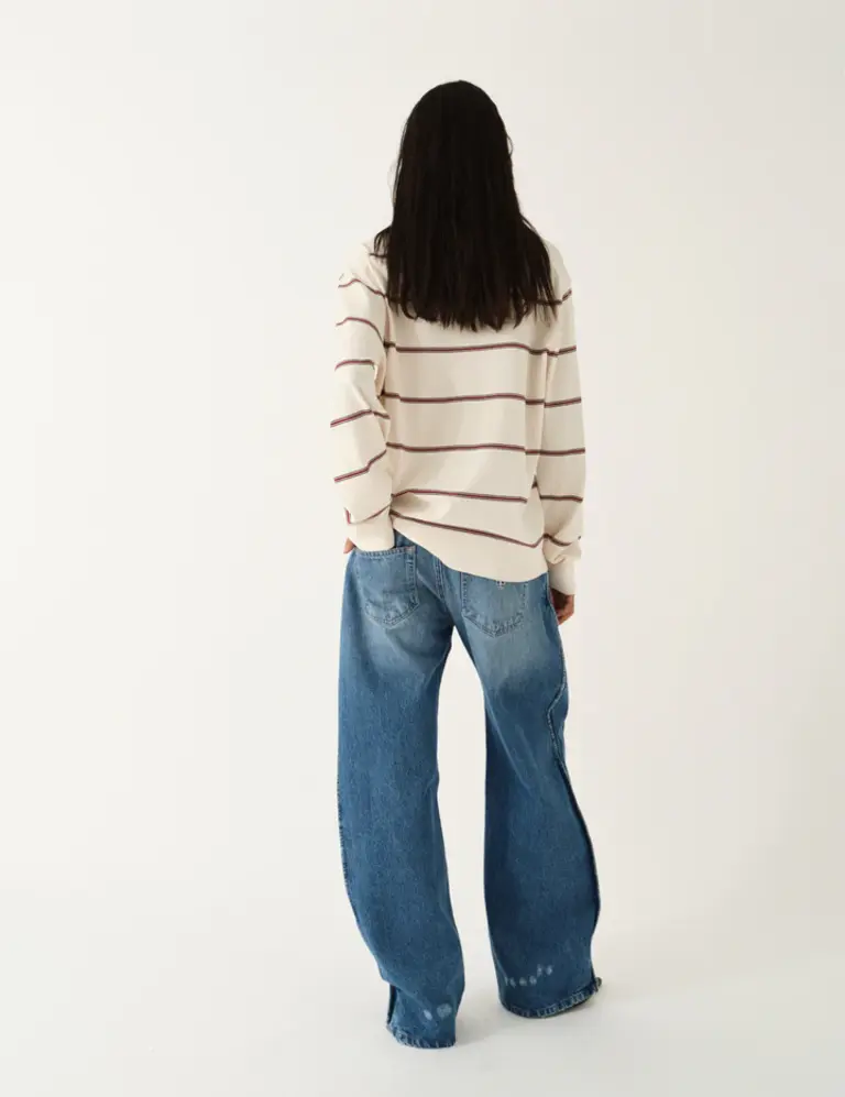 The Garment Darcy Barrel Jeans - Washed Blue