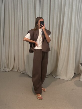 RE/BORN Barry Pants - Taupe