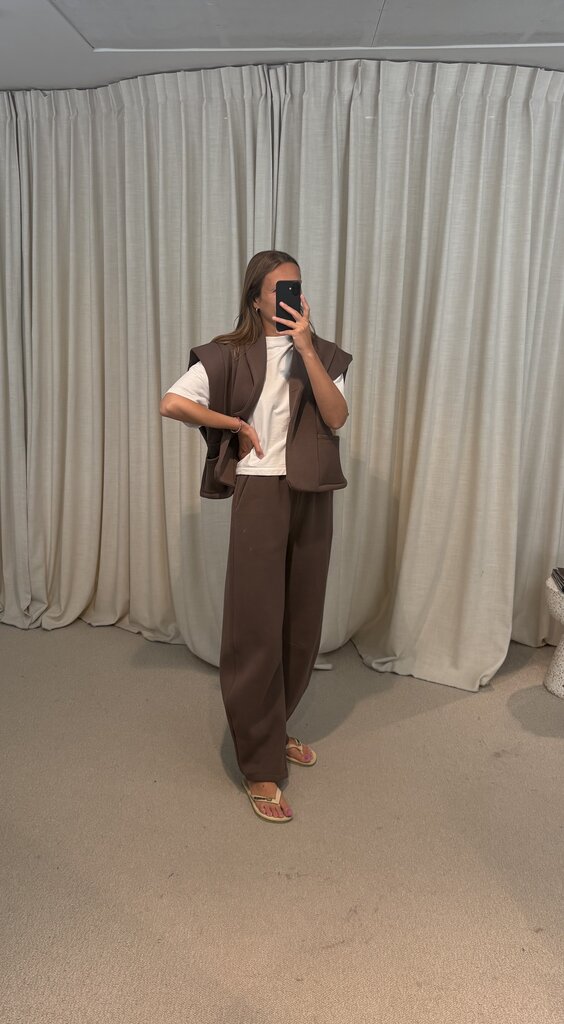RE/BORN Barry Pants - Taupe
