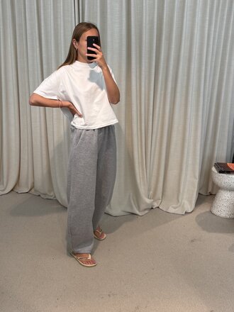 RE/BORN Barry Pants - Gray Melange