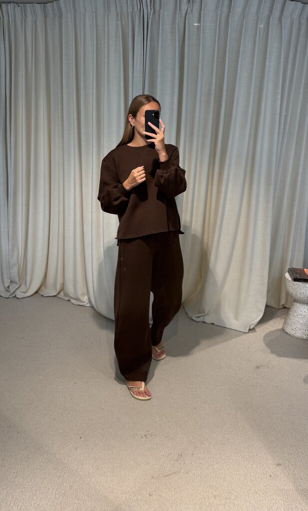 RE/BORN Kai Sweater - Chocolate
