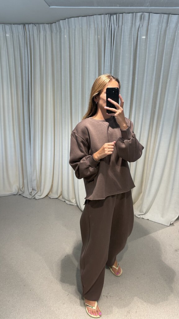 RE/BORN Kai Sweater - Taupe