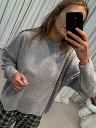 Oti Chloé Knit - Grey Melange