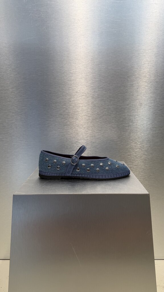 Flabelus Mae Silver Denim - Blue