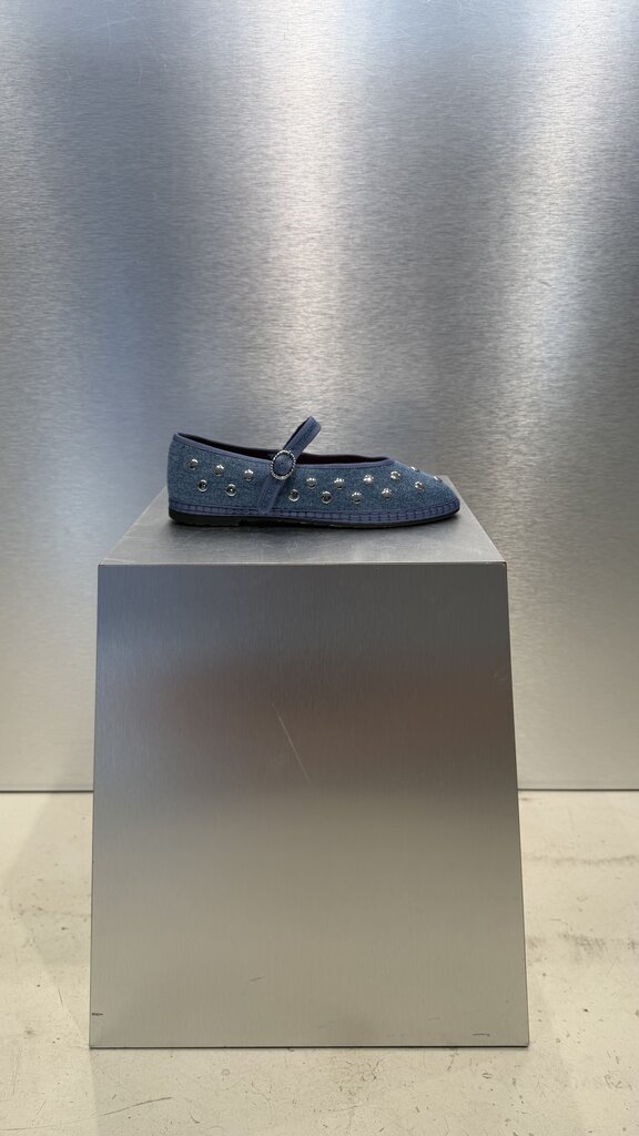 Flabelus Mae Silver Denim - Blue