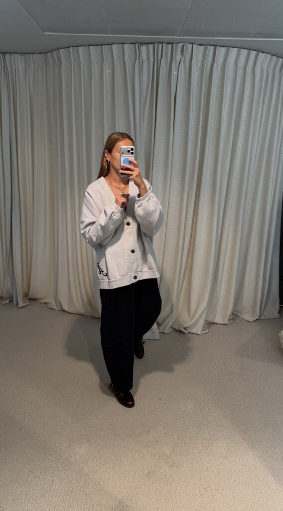 Âme Antwerp Obligation cardigan - Marled grey