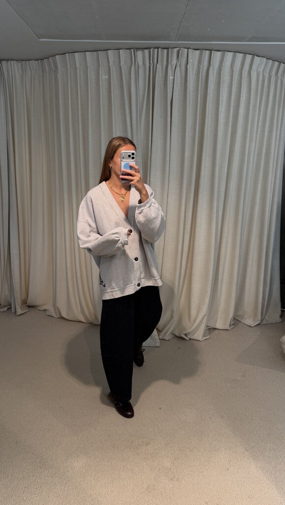 Âme Antwerp Obligation cardigan - Marled grey