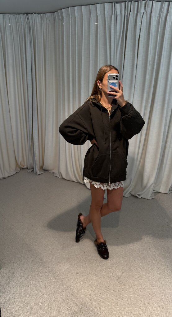 Âme Antwerp Ooper hoodie - Forest green
