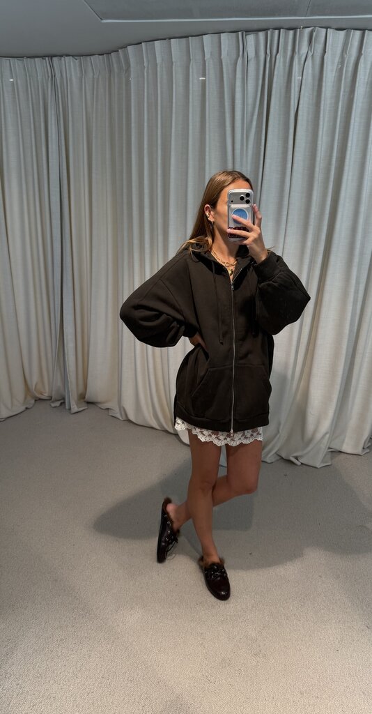 Âme Antwerp Ooper hoodie - Forest green